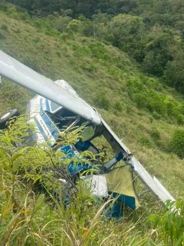 acidente avião